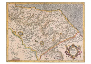 Marchia Anconitana with Duchy of Spoleto